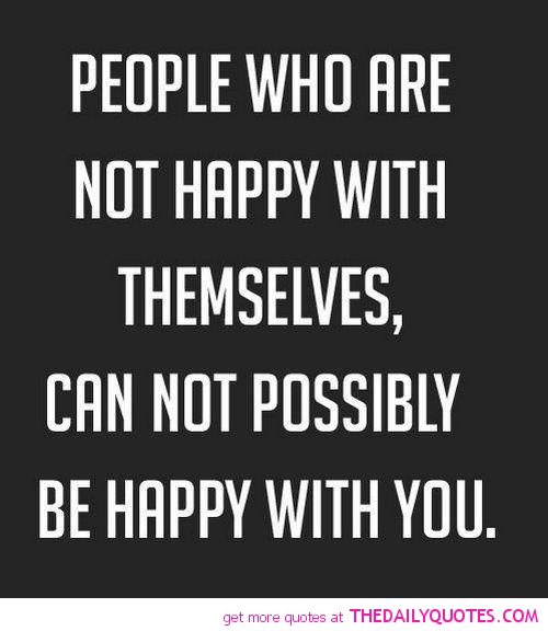 People Who Are Happy....